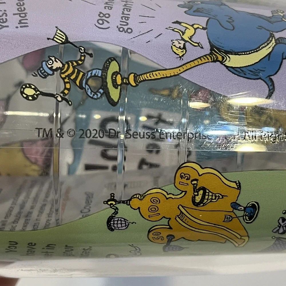 Dr. Seuss 16oz Oh the Places You'll Go Tervis Insulated Travel Tumbler & Lid NEW